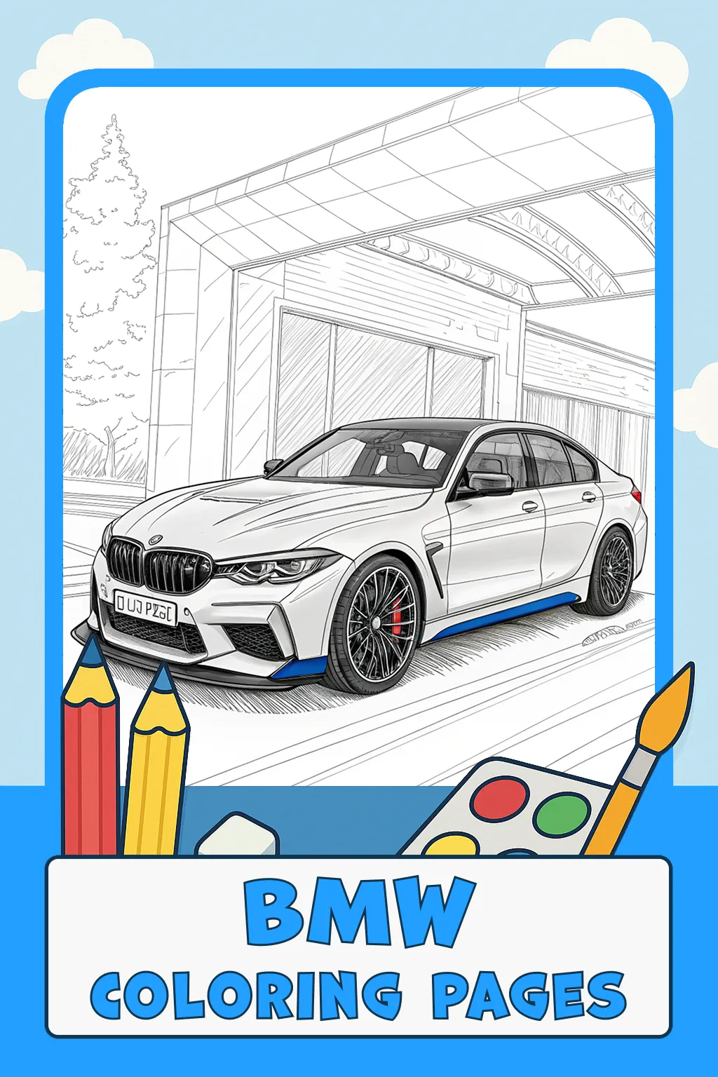 Bmw Coloring Pages