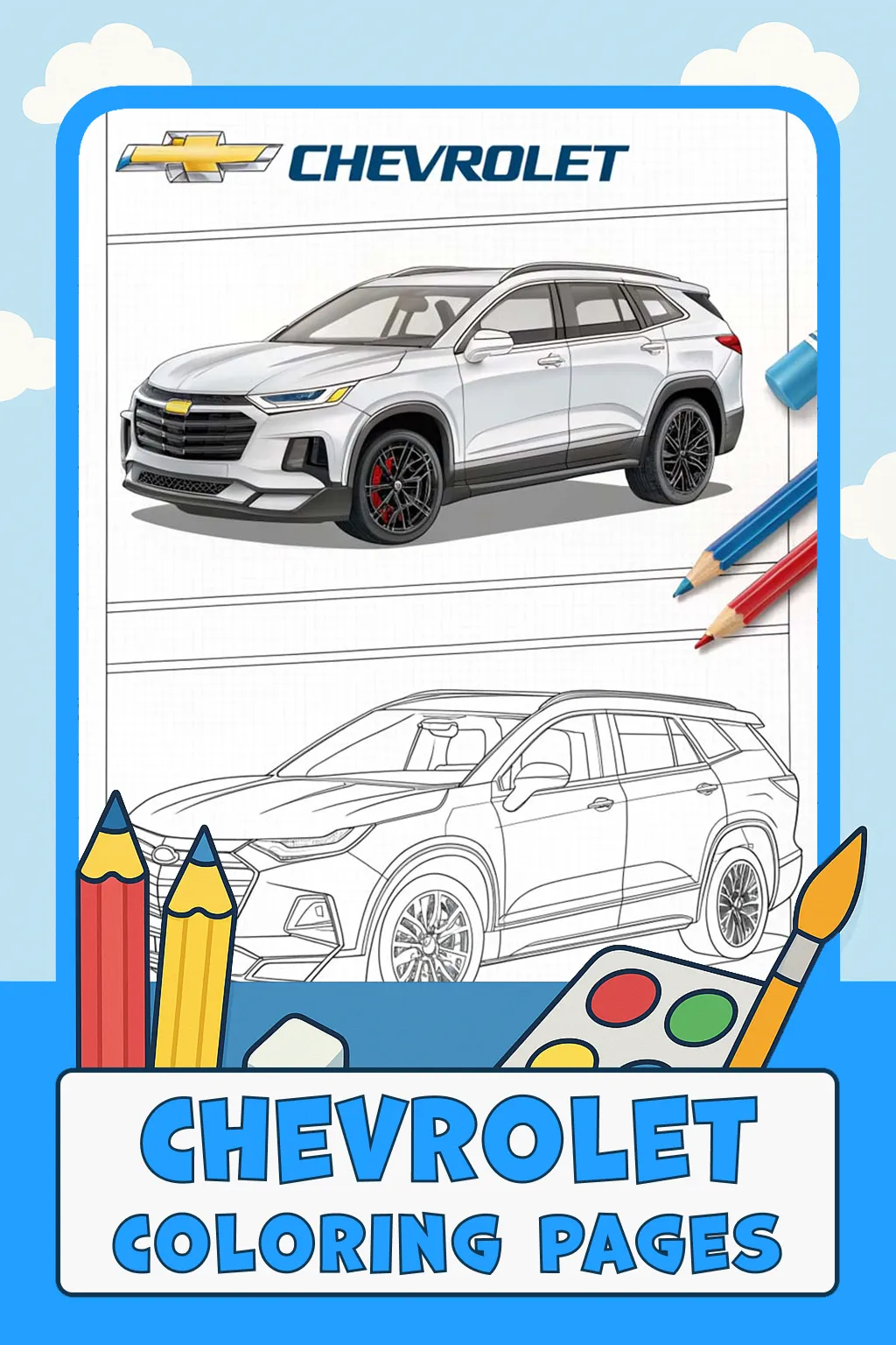 Chevrolet Coloring Pages