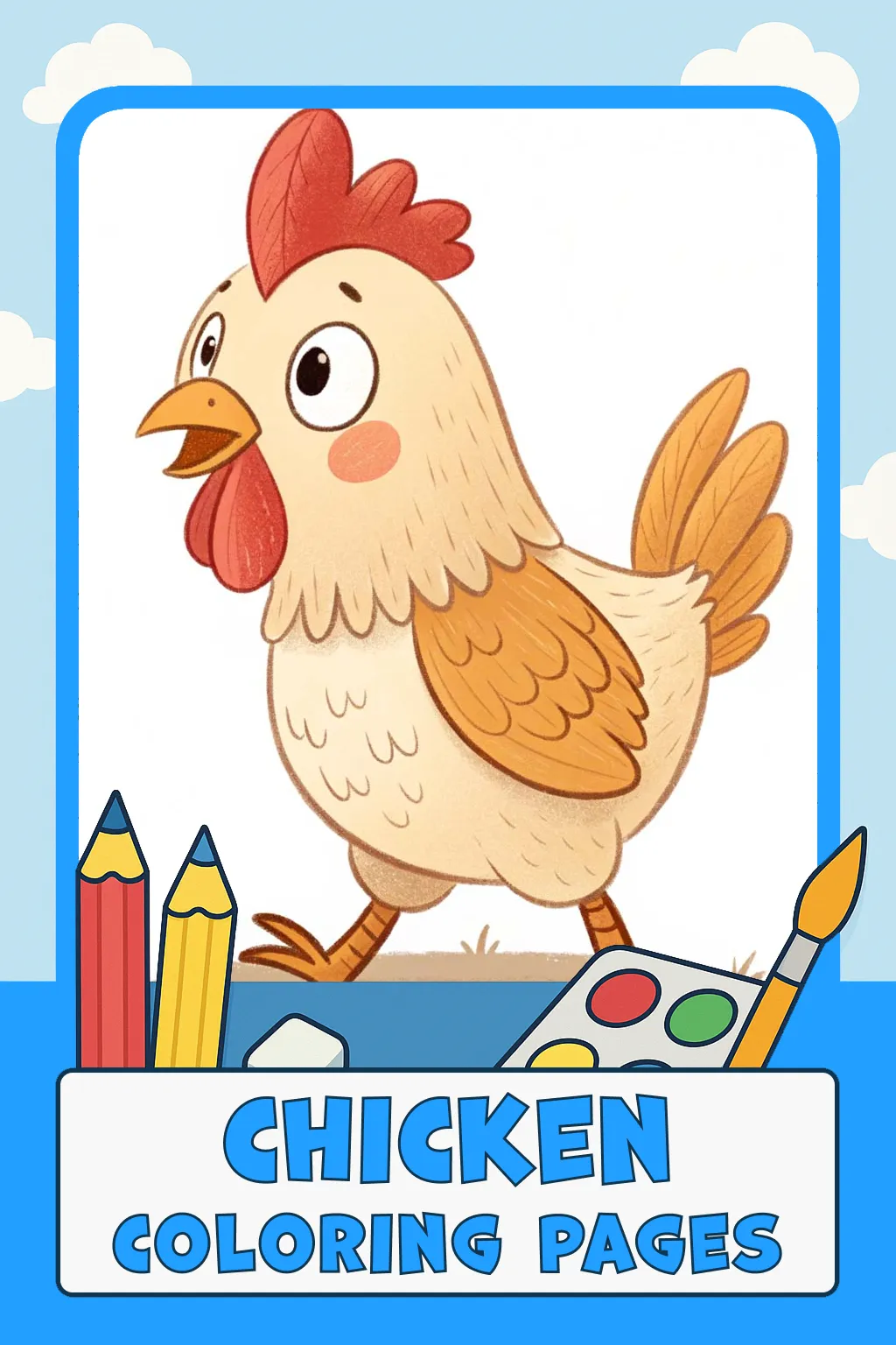 Chicken Coloring Pages