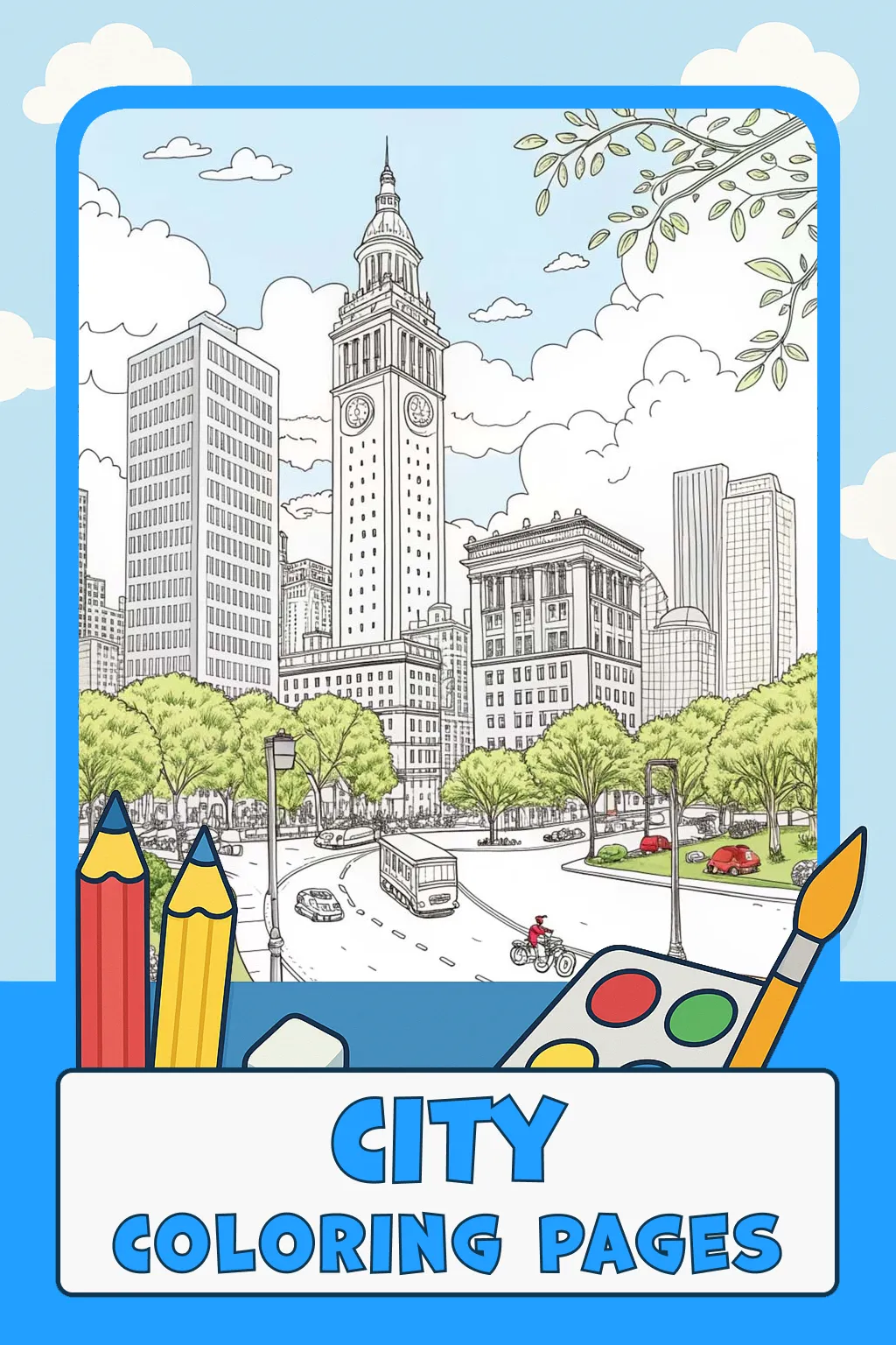 City Coloring Pages