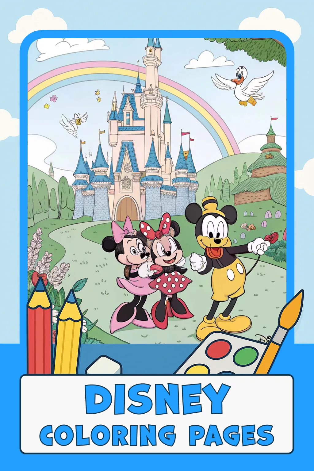 Disney Coloring Pages Adults