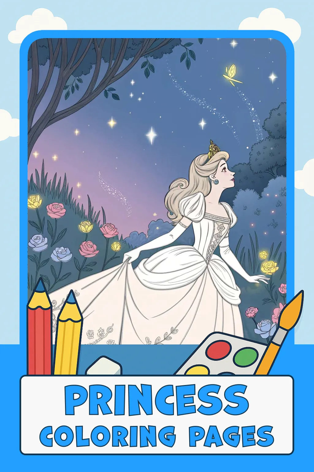 Disney Princess Coloring Pages