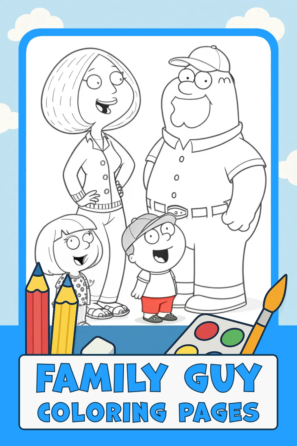 Family Guy Coloring Pages