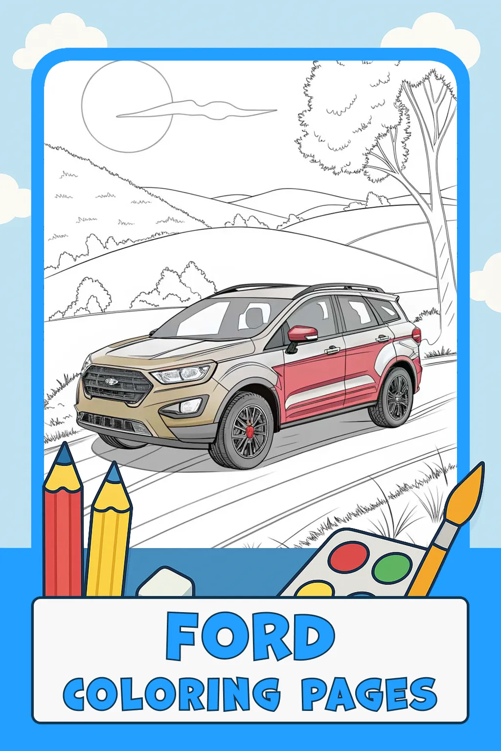 Ford Coloring Pages