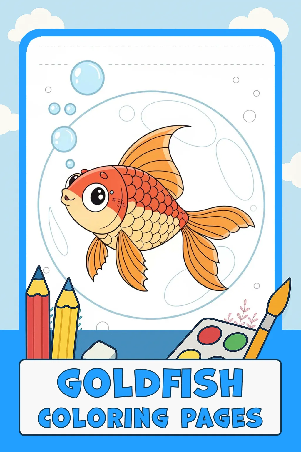 Goldfish Coloring Pages