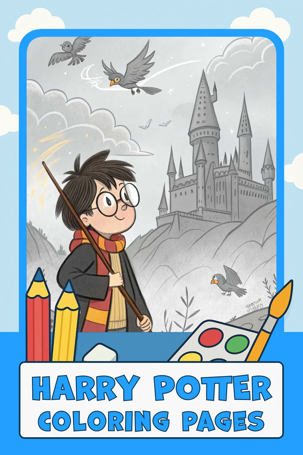 Harry Potter Coloring Pages