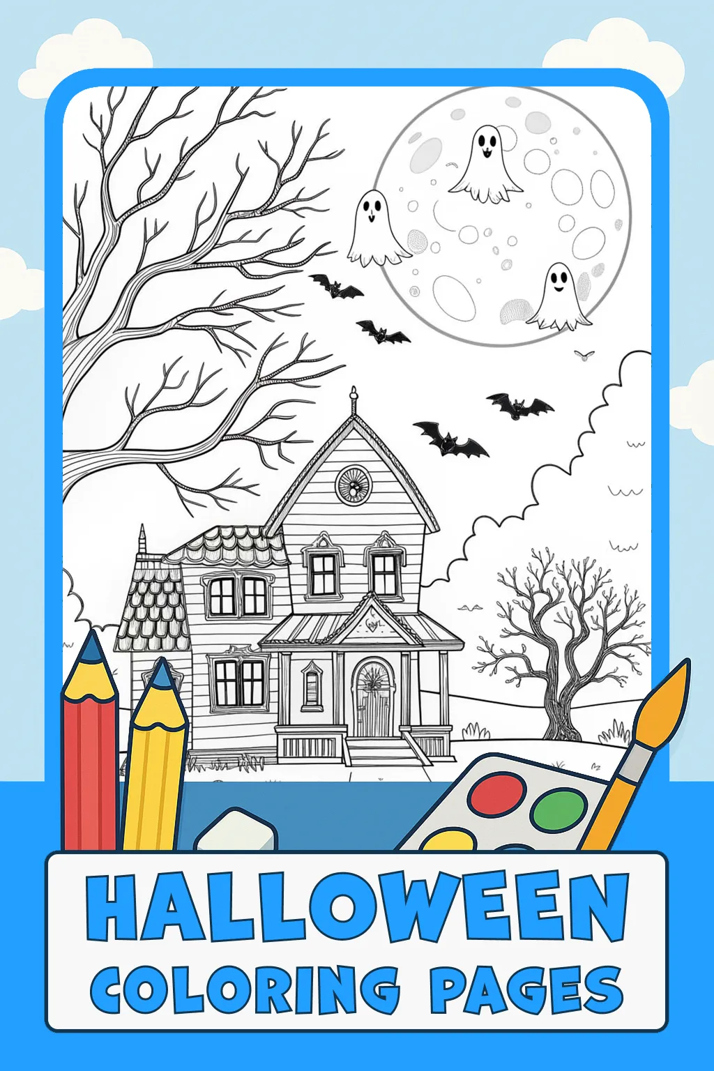 Horror Coloring Pages