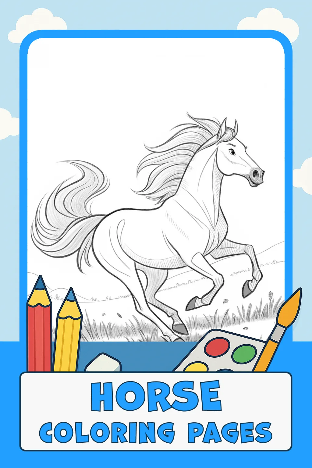 Horse Coloring Pages