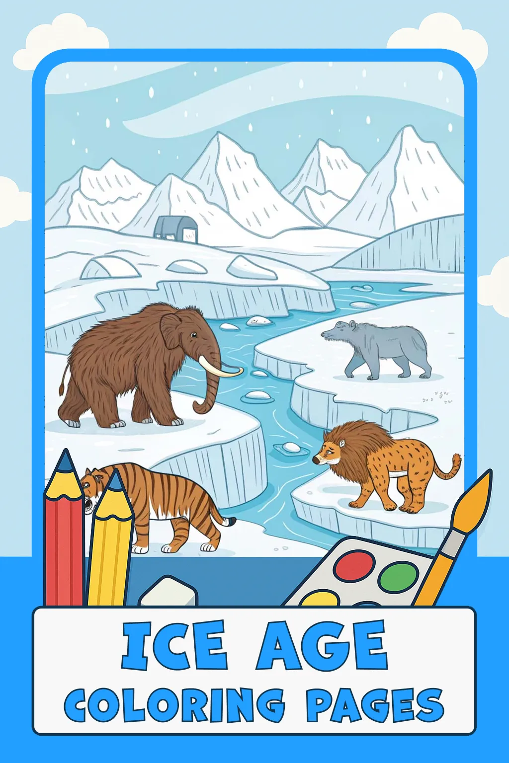 Ice Age Coloring Pages