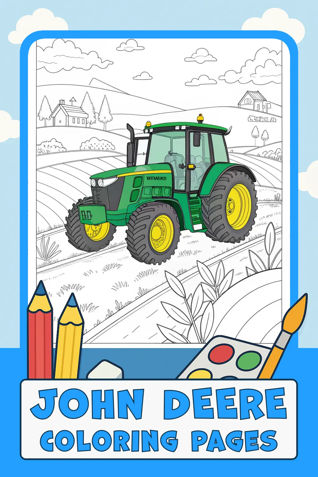 John Deere Coloring Pages