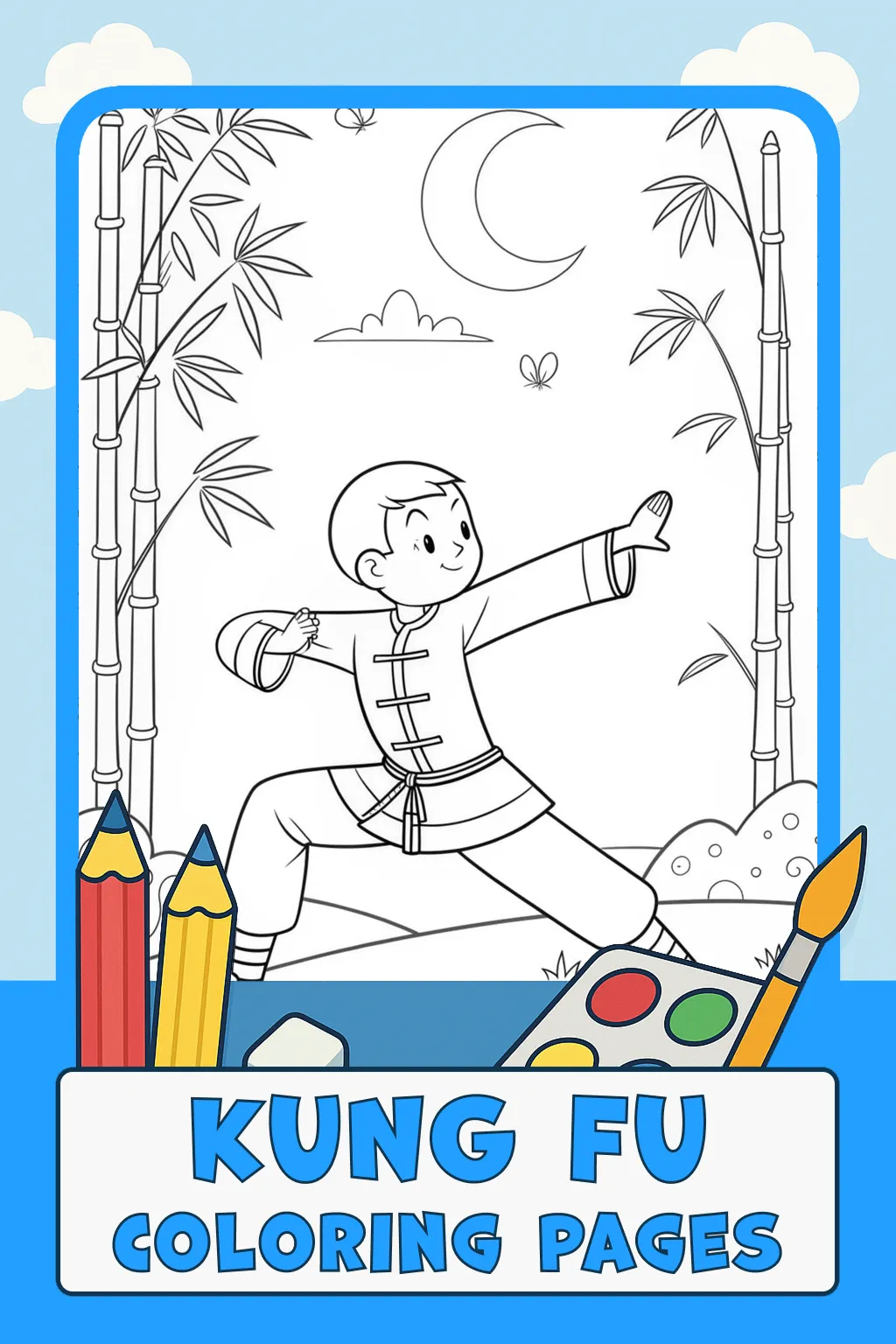 Kung Fu Panda Coloring Pages