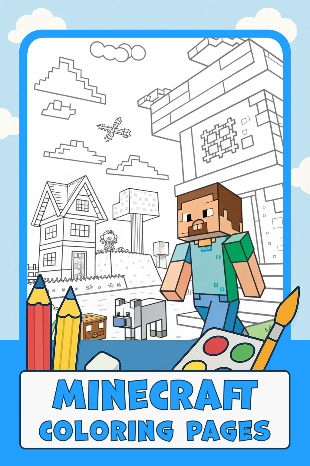 Minecraft Coloring Pages