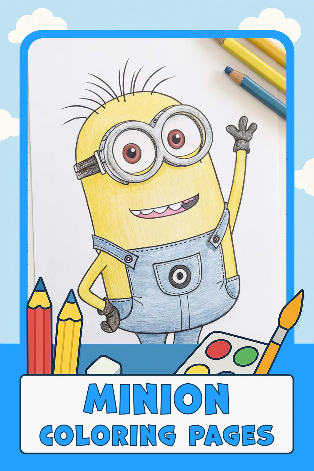 Minion Coloring Pages