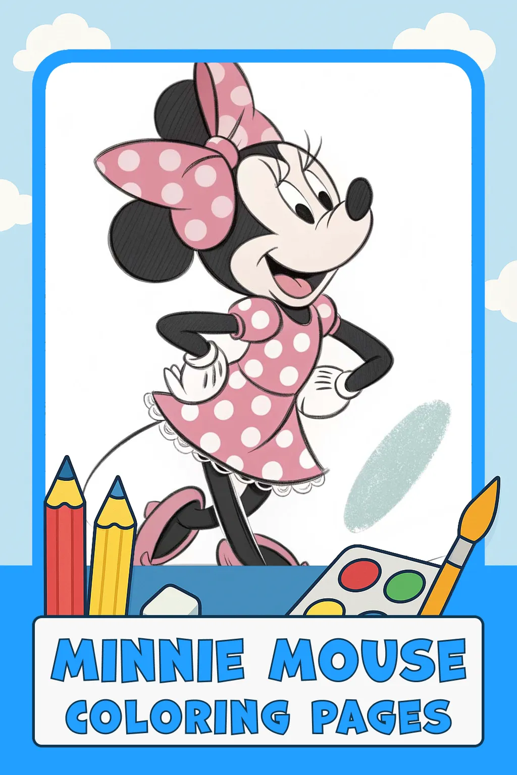 Minnie Mouse Coloring Pages
