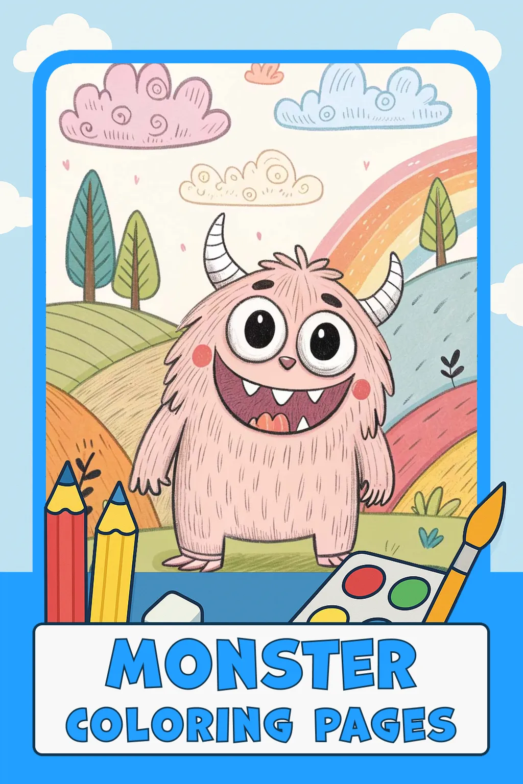 Monster Coloring Pages