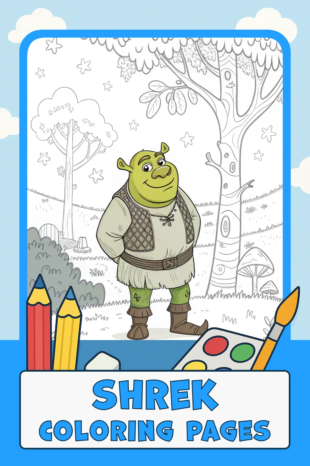Shrek Coloring Pages