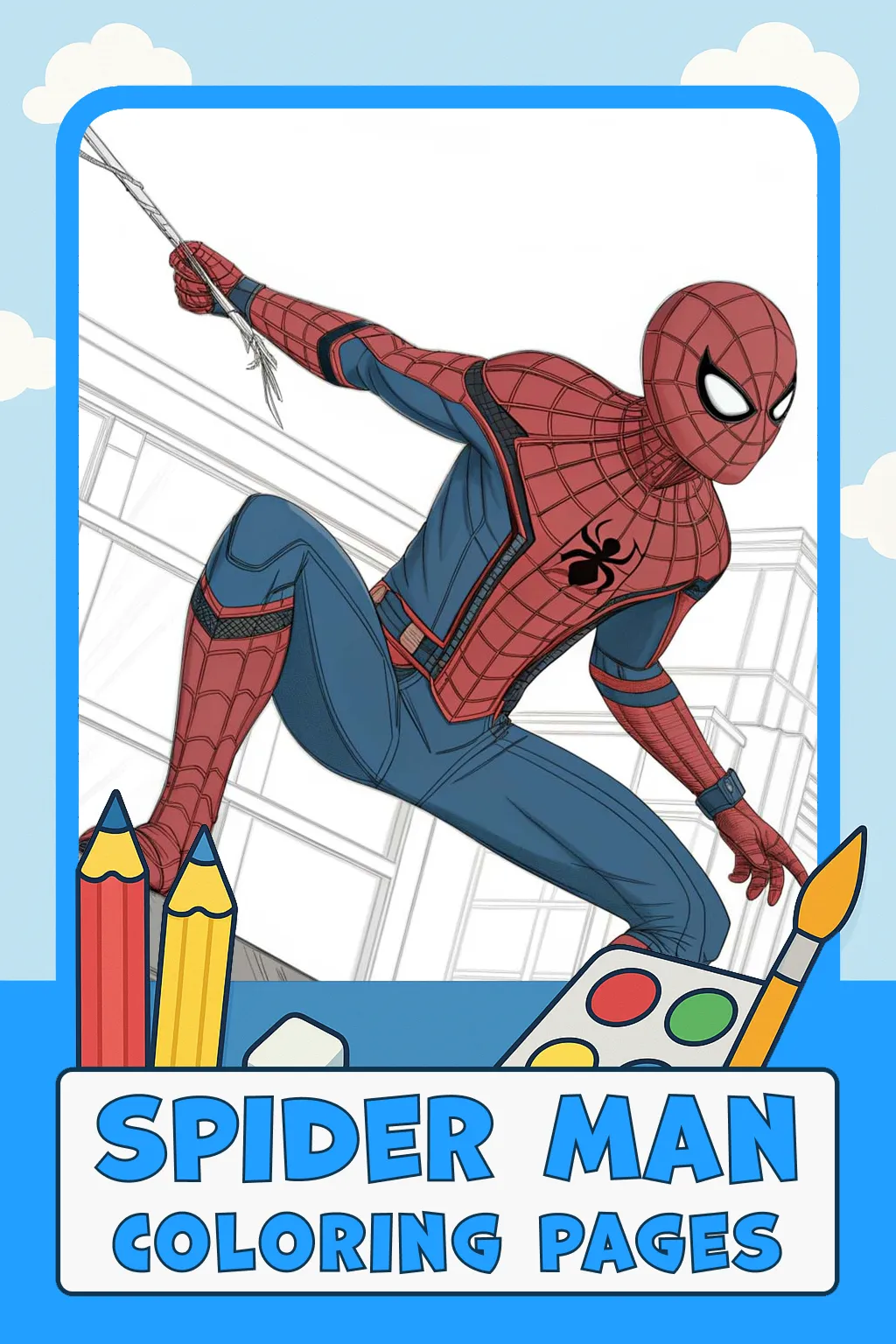Spider Man Coloring Pages
