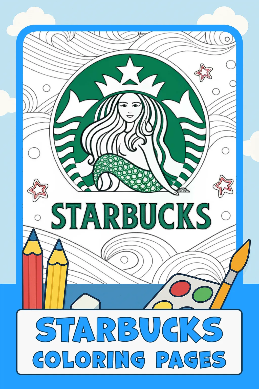 Starbucks Coloring Pages
